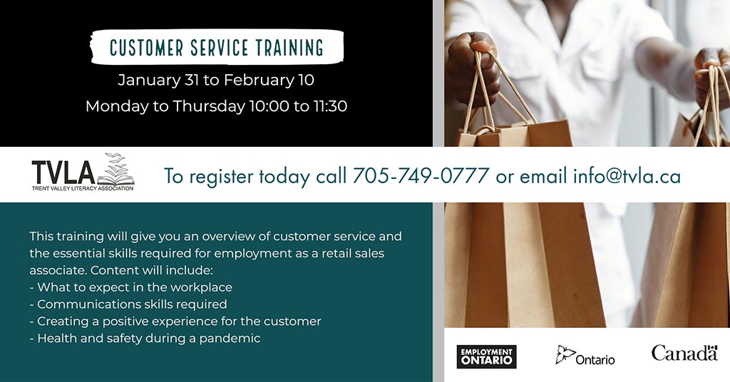 Customer Service Training Flyer